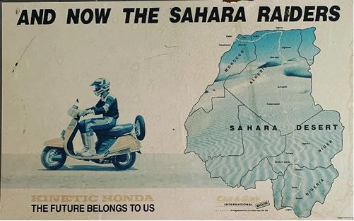 Kinetic Sahara Desert ride